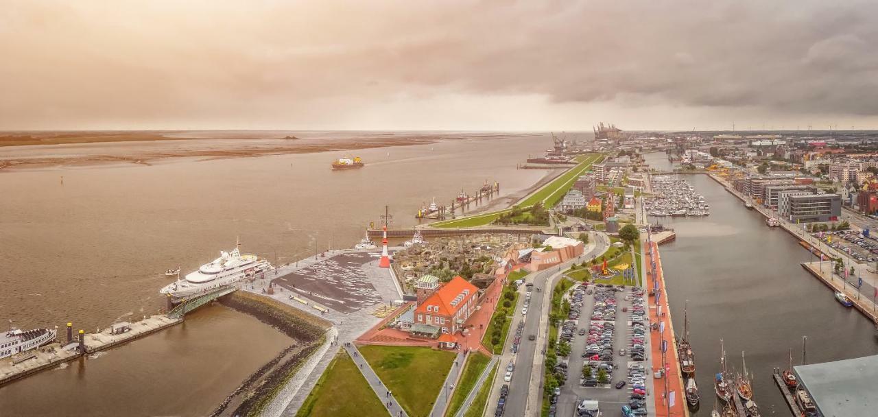 Ferienwohnungen An Der Weser Bremerhaven Dış mekan fotoğraf